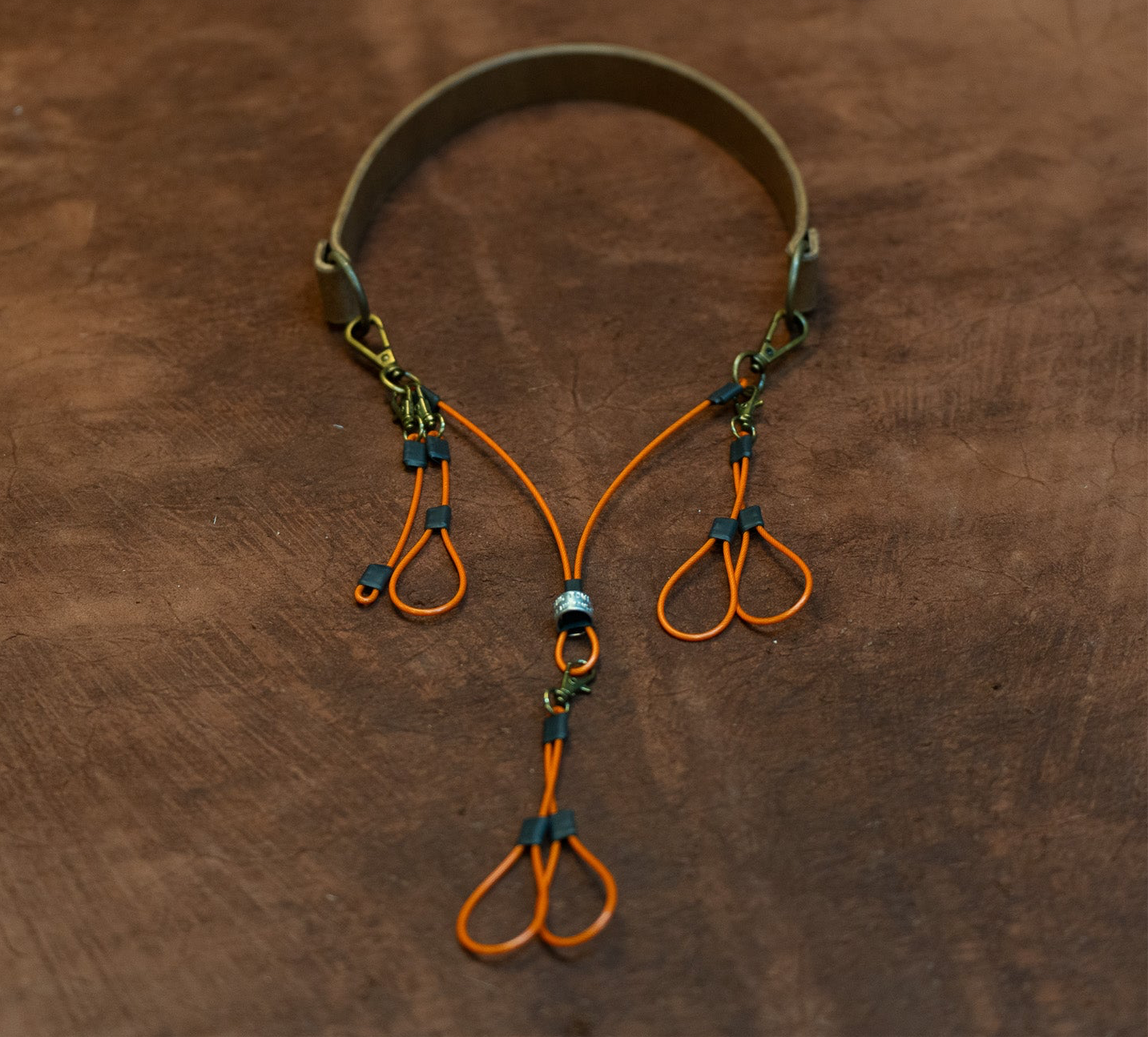 Bare Leather Call Lanyard