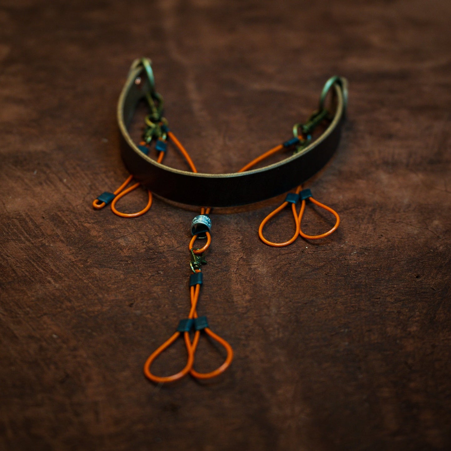 Bare Leather Call Lanyard