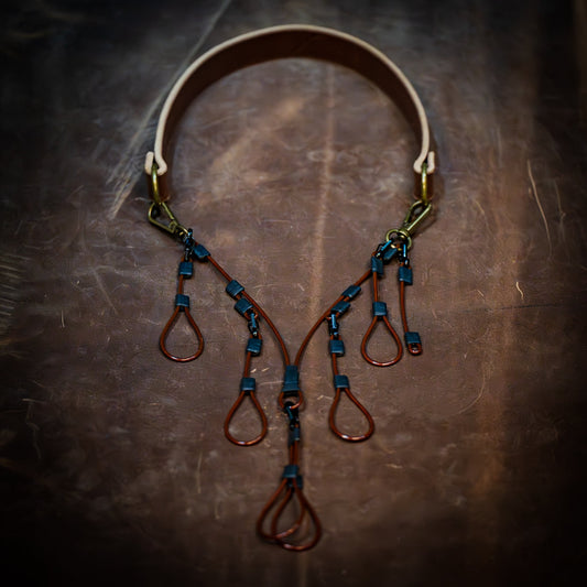 Bare Leather Call Lanyard