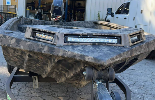 Single Light Bar Housing